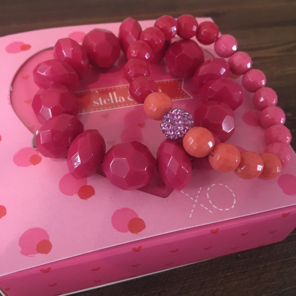 Stella & Dot Poppy Bracelet Set